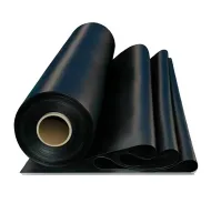 ern EPDM podlahov guma (role) s vlisovanm textilem FLOMA - 10 m x 100 cm x 1 cm - zvtit obrzek