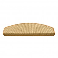 Bov kobercov plkruhov nlap na schody Sisal - 25 x 65 cm