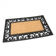Gumov kokosov vstupn roho Rectangle - Deco - 75 x 45 x 1,7 cm