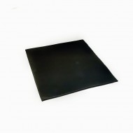 Gumov EPDM tvercov podloka pod betonov podstavec, dlabu - 25,5 cm x 25,5 cm x 2 mm