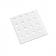 Bl plastov roh AT-HRD, AvaTile - 13,7 x 13,7 x 1,6 cm