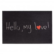 Vnitn istc vstupn roho FLOMA Mondial Hello my love - 50 x 75 x 0,5 cm