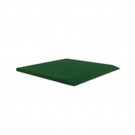 Zelen gumov krajov dopadov dlaba FLOMA V45/R00 - 50 x 50 x 4,5 cm - zvtit obrzek