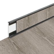 PVC vinylov� soklov� podlahov� li�ta Fortelock Business Scandinavian oak W002 graphite - 2