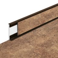 PVC vinylov� soklov� podlahov� li�ta Fortelock Business Tornes pluto C014 brown - 200 x 5, - zv�t�it obr�zek