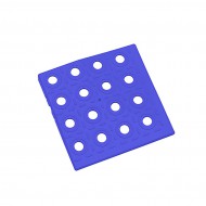 Modr plastov roh AT-HRD, AvaTile - 13,7 x 13,7 x 1,6 cm