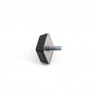 ern gumov doraz tvaru komolho jehlanu se roubem FLOMA - 5 x 5 x 2 cm - zvtit obrzek