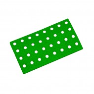 Zelen plastov njezd AT-HRD, AvaTile - 25 x 13,7 x 1,6 cm