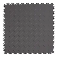 Grafitov� plastov� PVC z�t�ov� dla�ba Fortelock Industry ECO Premium 2040 (diamant) - 51 