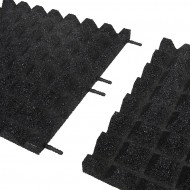 ern gumov certifikovan dopadov dlaba FLOMA V40/R28 - 100 x 100 x 4 cm - zvtit obrzek
