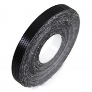 ern gumov ochrann protiskluzov pska FLOMA Ribbed - 9,15 m x 2,5 cm a tlouka 1,7 mm