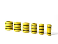 �lut� bezpe�nostn� ochrana sloup� KP Protector - 60 x 110 cm