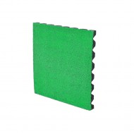 Zelen EPDM certifikovan dopadov dlaba FLOMA V25/R15 - 100 x 100 x 2,5 cm - zvtit obrzek