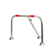 Ocelov� sklopn� parkovac� z�brana - 68 x 50 cm