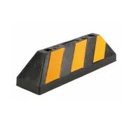 �erno-�lut� bezpe�nostn� parkovac� doraz - 55 x 15 x 15 cm