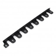 ern plastov skryt zahradn obrubnk FLOMA Stella Bord - 80 x 4,5 cm