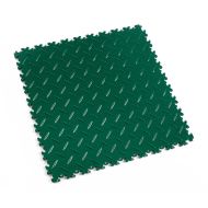 Zelen� PVC vinylov� z�t�ov� dla�ba Fortelock Industry 2010 (diamant) - 51 x 51 x 0,7 cm