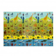 Pnov skldac dtsk hrac podloka Casmatino ABC Animals - 200 x 140 x 1 cm