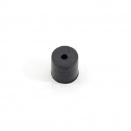 ern gumov vlcov doraz s drou pro roub FLOMA - prmr 2 cm x 2 cm - zvtit obrzek