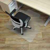 Pr�hledn� ochrann� podlo�ka pod �idli na hladk� povrchy FLOMA OCMat Profi - 120 x 120 x 0,