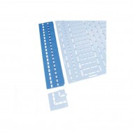 Modr nbhov hrana WORK-DECK - 60 x 12 x 2,5 cm - zvtit obrzek