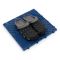Modr plastov dlaba Linea Rombo - 38,3 x 38,3 x 