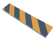 �erno-�lut� p�nov� ochrana zd�, st�n (p�s) - 50 x 10 x 2 cm