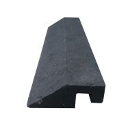 �ern� plastov� n�jezd nad pro plastov� z�t�ov� podlahov� desky - 40 x 10 x 4,3 cm