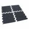 erno-modr gumov modulov puzzle dlaba (okraj) 