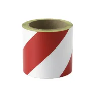 B�lo-�erven� prav� reflexn� v�stra�n� p�ska - 15 m x 10 cm - zv�t�it obr�zek