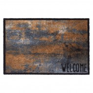 Vnitřní čistící pratelná vstupní rohož FLOMA Prestige Welcome rust - délka 50 cm a šířka 7 - zvětšit obrázek