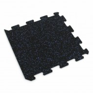 erno-modr gumov modulov puzzle dlaba (okraj) FLOMA FitFlo SF1050 - 47,8 x 47,8 x 0,8  - zvtit obrzek