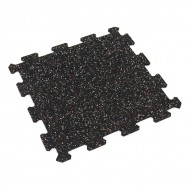 erno-blo-erven gumov modulov puzzle dlaba (sted) FLOMA FitFlo SF1050 - 47,8 x 47,8
