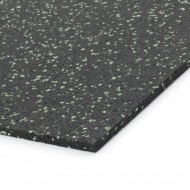 erno-zelen gumov dlaba (deska) FLOMA SF1050 FitFlo - 98 x 98 x 0,8 cm - zvtit obrzek