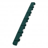 Zelený plastový nájezd pro terasové dlaždice Linea Marte - 59,5 x 5,3 x 1,3 cm - zvětšit obrázek