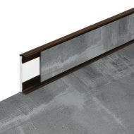 PVC vinylov� soklov� podlahov� li�ta Fortelock Business Viken deep night C001 brown - 200  - zv�t�it obr�zek