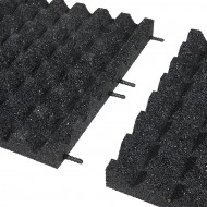 ern gumov certifikovan dopadov dlaba FLOMA V55/R28 - 50 x 50 x 5,5 cm - zvtit obrzek