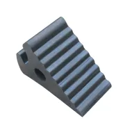 �ern� gumov� zakl�dac� kl�n pod kola FLOMA WCF65 - 28,5 x 15 x 19,5 cm