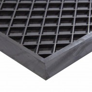 ern gumov venkovn istc vstupn roho FLOMA Simple - 30 x 45 x 1 cm