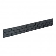 ed gumov zahradn obrubnk FLOMA Bricks - 120 x 2 x 9 cm