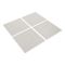 Bílá plastová dlažba Linea Flextile - 39 x 39 x 0,