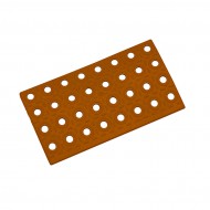 Hnd polyethylenov njezd AvaTile AT-STD - 25 x 13,7 x 1,6 cm