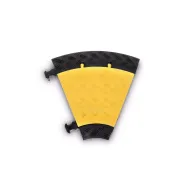 �erno-�lut� plastov� rohov� kabelov� most s v�kem lev� strana DEFENDER MINI (zahnut� 45�) 