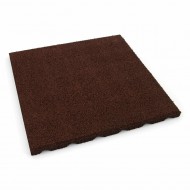 erven gumov certifikovan dopadov dlaba FLOMA V25/R15 - 50 x 50 x 2,5 cm - zvtit obrzek
