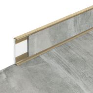 PVC vinylov� soklov� podlahov� li�ta Fortelock Business Viken harbour grey C002 beige - 20 - zv�t�it obr�zek