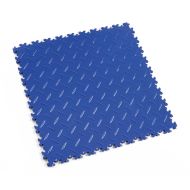 Modr� PVC vinylov� z�t�ov� dla�ba Fortelock Industry 2010 (diamant) - 51 x 51 x 0,7 cm