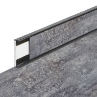 PVC vinylov� soklov� podlahov� li�ta Fortelock Business Forsen mountain peak C017 graphite