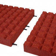 erven gumov dopadov dlaba FLOMA V80/R15 - 50 x 50 x 8 cm - zvtit obrzek