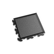 �ern� PVC vinylov� rohov� n�jezd typ B Invisible 2037, Fortelock - 14,5 x 14,5 x 0,67 cm