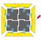 Černá náběhová hrana Safety Ramp Nitrile - 91 x 15